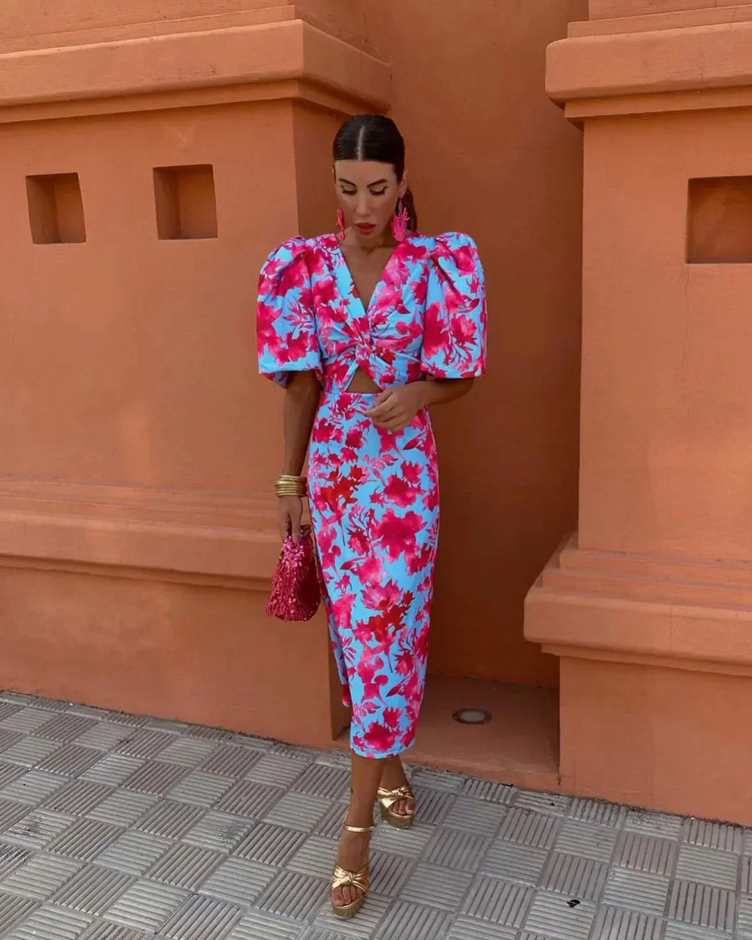 Simona | Robe Midi Tendance