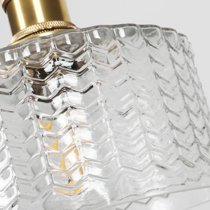 Lampe Suspendue en Cristal Vintage