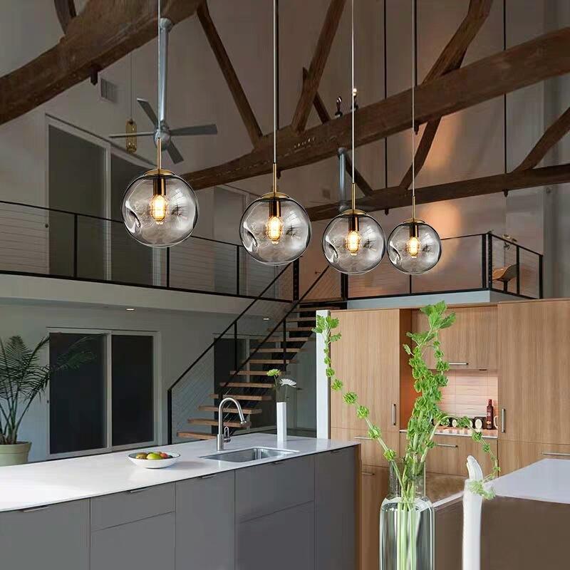 Suspension en verre Brikey