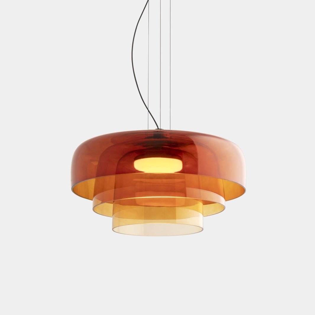 Lampe de Plafond en Verre