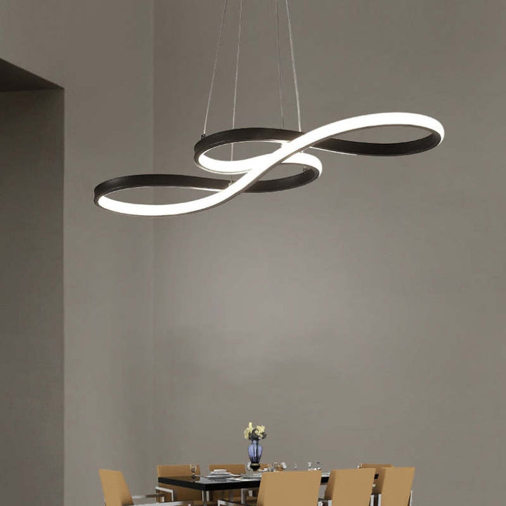 Lampe suspendue LED Design de notes musicales