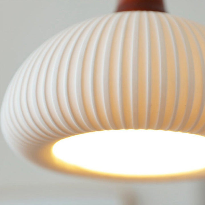 Lampe Suspendue Céramique Blanche