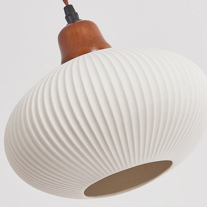 Lampe Suspendue Céramique Blanche