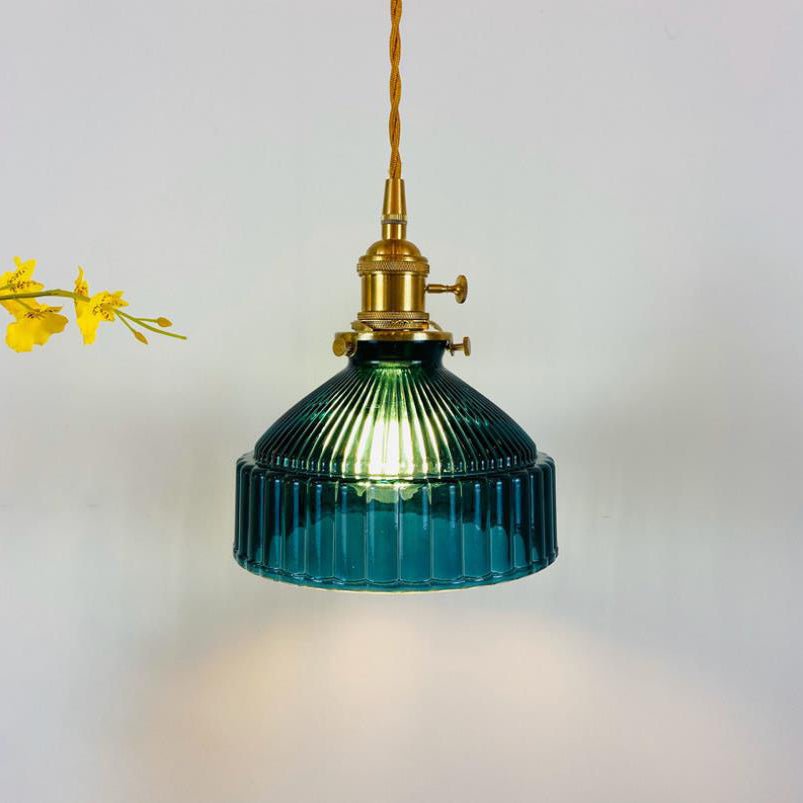 Lampe Suspendue en Verre Cristallin Nordique