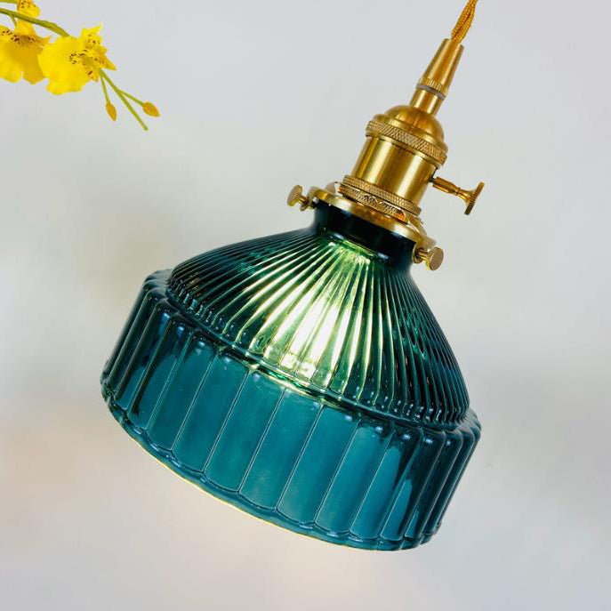Lampe Suspendue en Verre Cristallin Nordique