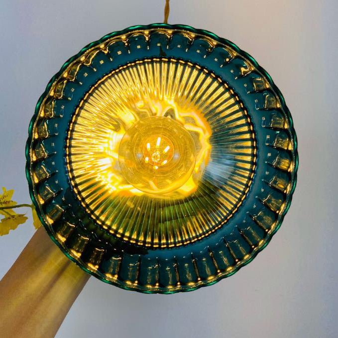 Lampe Suspendue en Verre Cristallin Nordique