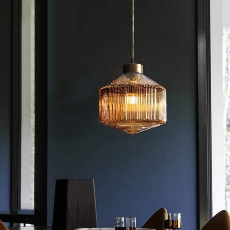 Lampe suspendue trommel moderniste