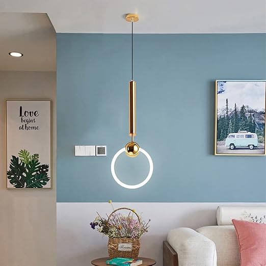 Nordic Lampe Suspendue LED Simple