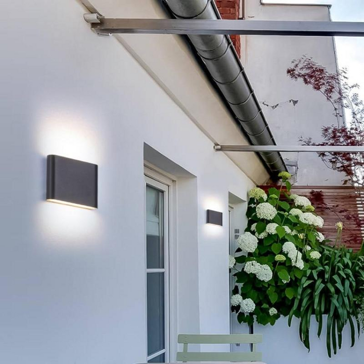 Moderne Lampe Murale Étanche à LED pour Extérieur