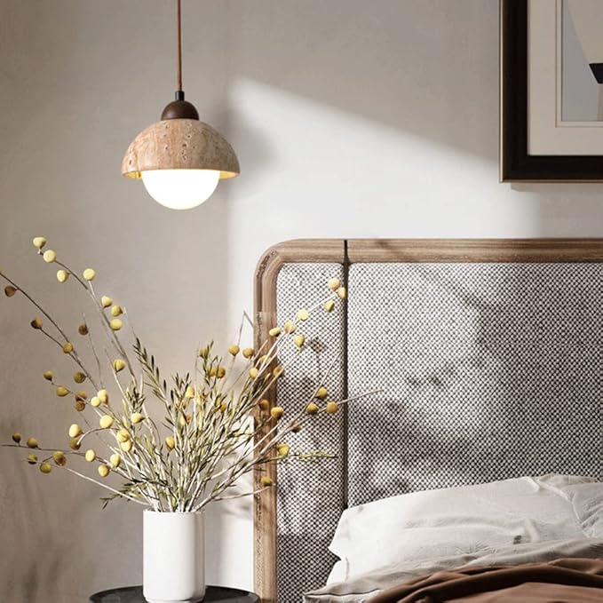 Lampe Suspendue en Marbre Naturel