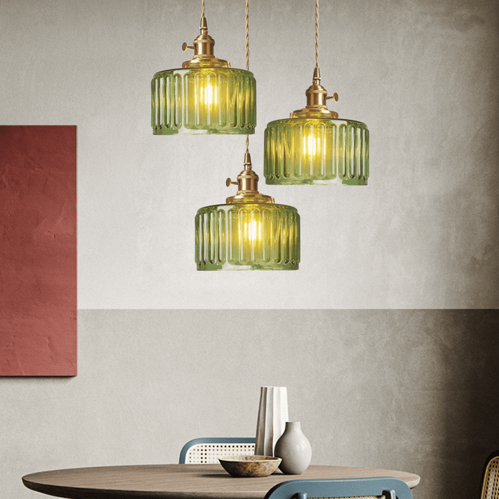 Lampe Suspendue en Cristal Vintage