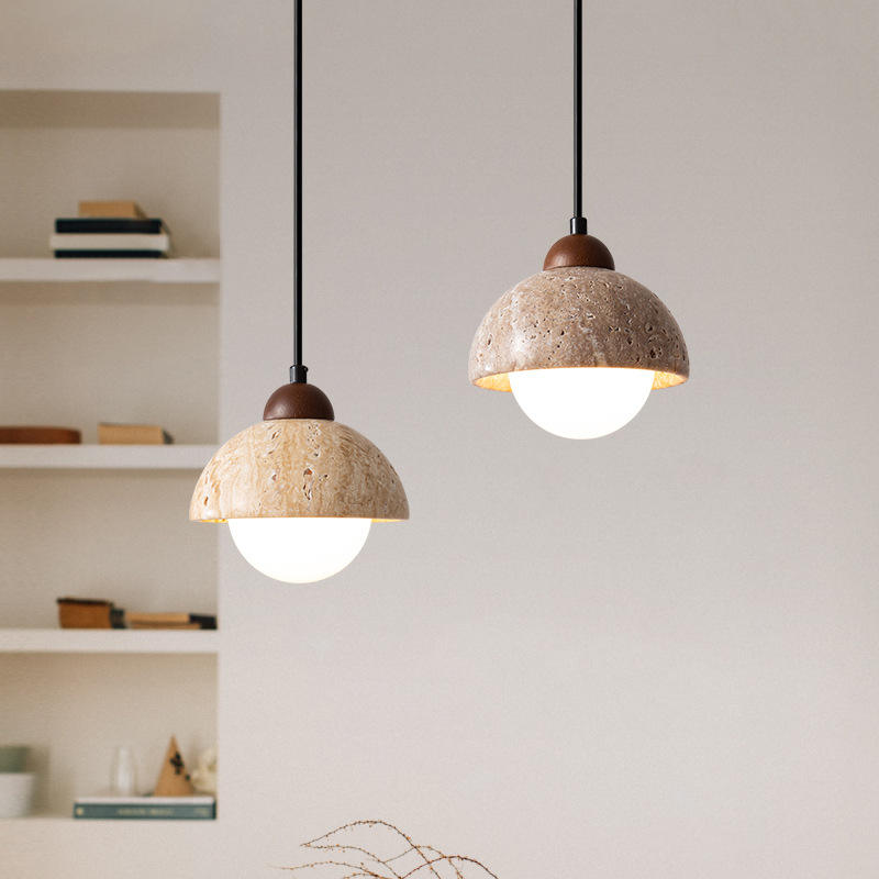 Lampe Suspendue en Marbre Naturel