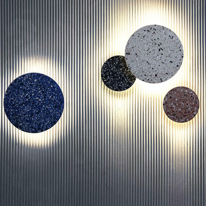 Lampe Murale de Couloir Scandinave Simple en Terrazzo