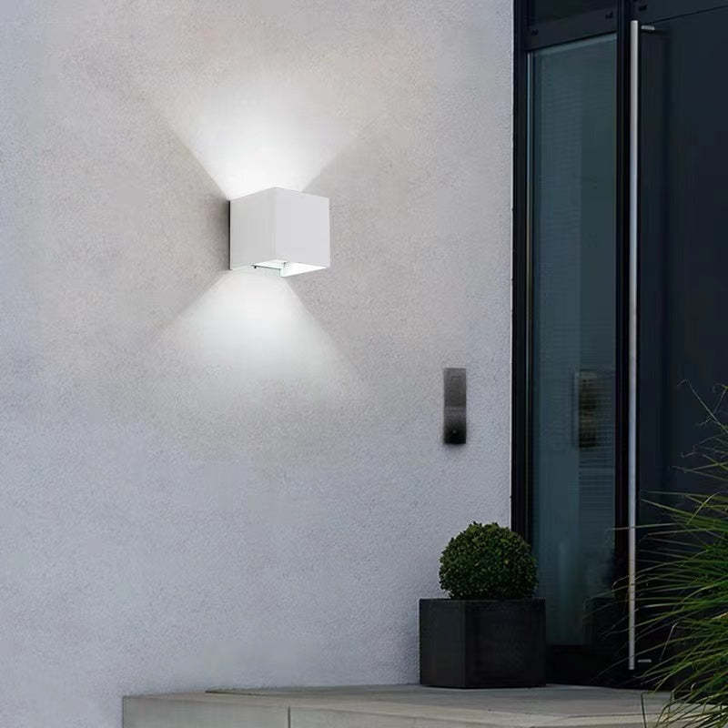 Moderne Applique Murale LED Étanche en Aluminium pour Intérieur et Extérieur