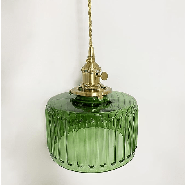 Lampe Suspendue en Cristal Vintage