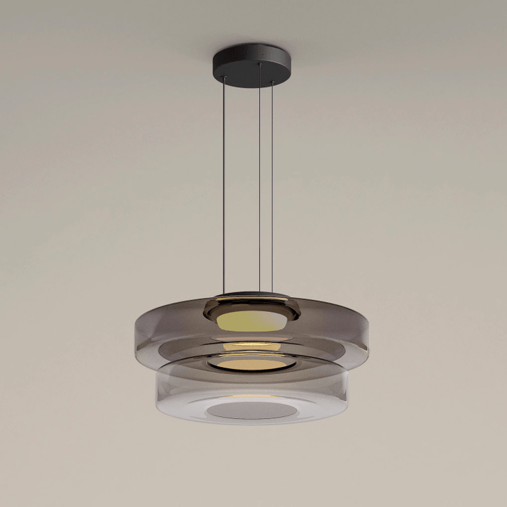 Lampes suspendues en verre de style Bauhaus
