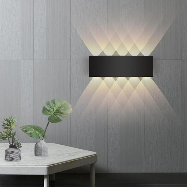 Applique murale LED en aluminium étanche pour l'extérieur