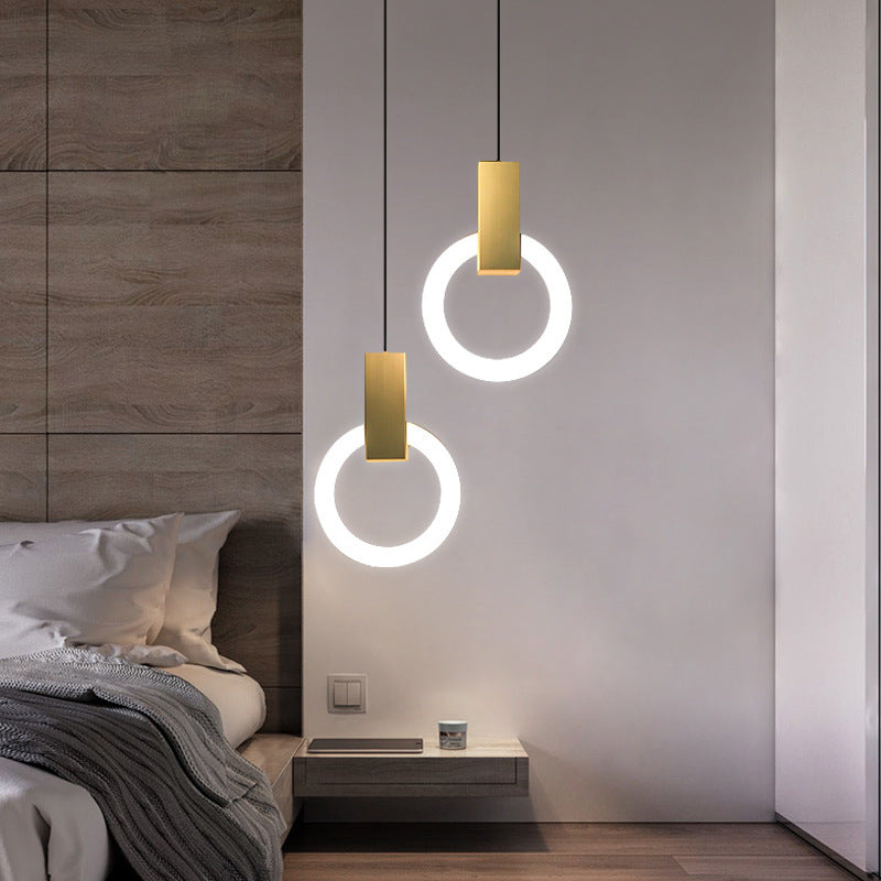 Lampe Suspendue LED Anneau Nordic