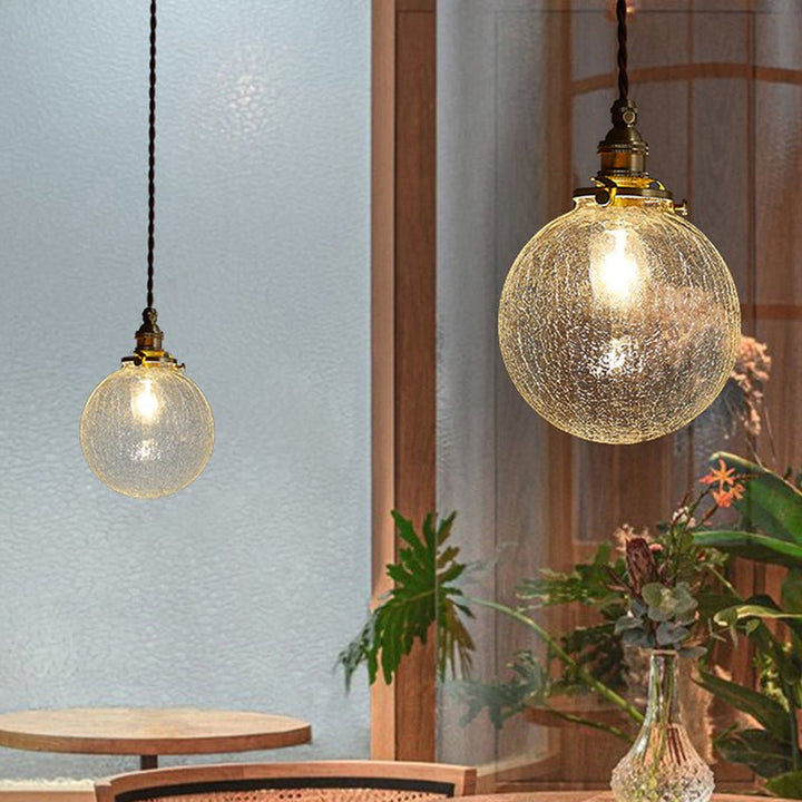 Suspension en verre cristallin