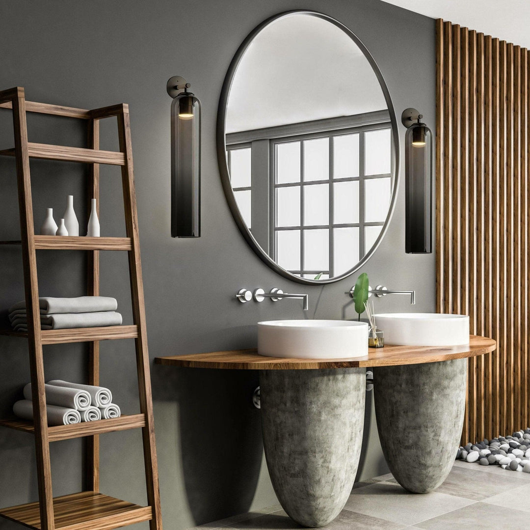 Applique murale en verre