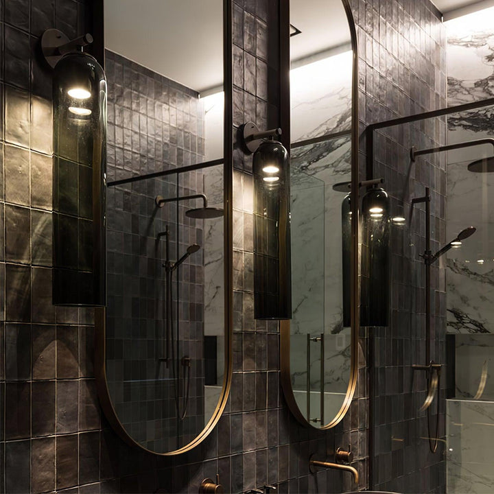 Applique murale en verre