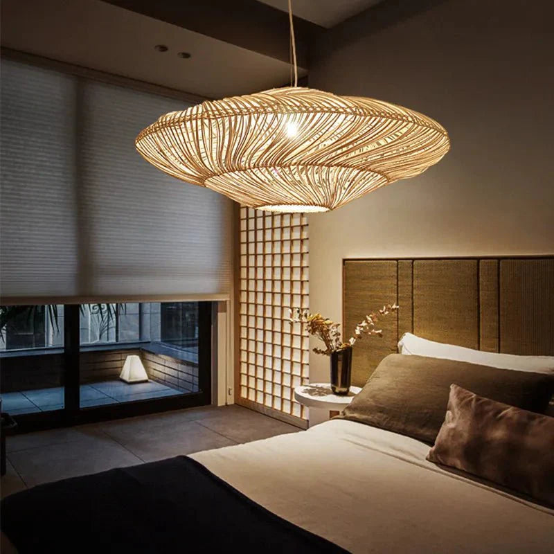 Radiar - Suspension en rotin vintage