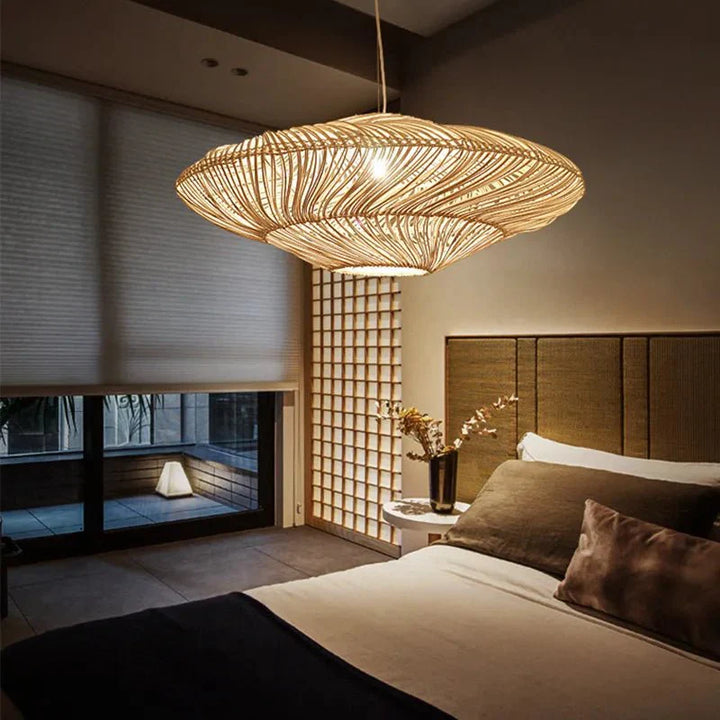 Radiar - Suspension en rotin vintage