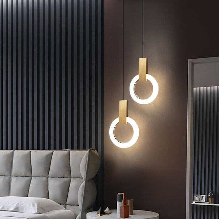 Lampe Suspendue LED Anneau Nordic