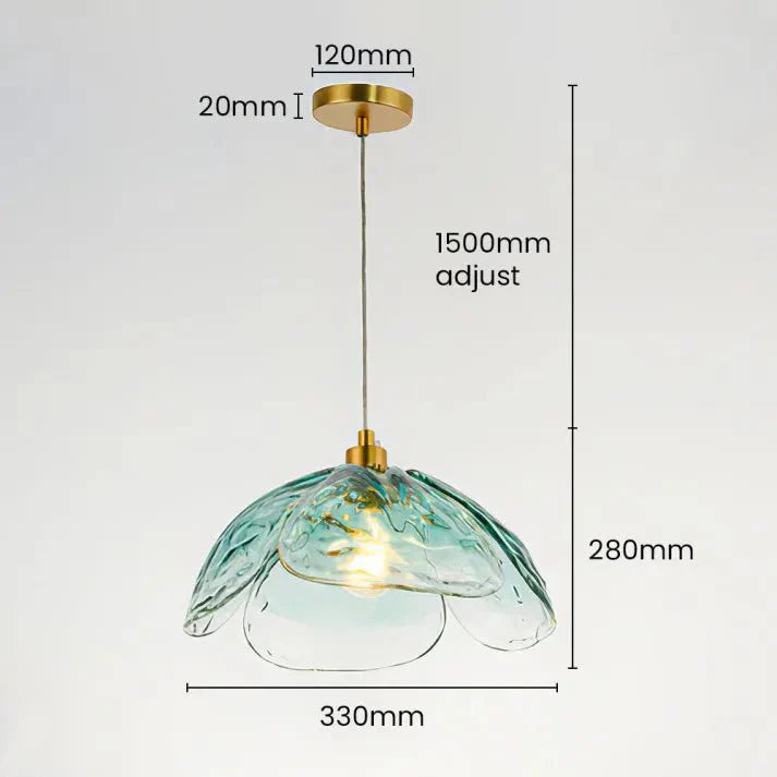 Lampe Suspendue Pétales de Fleurs Créatifs de Chevet