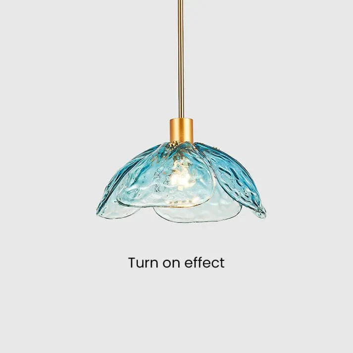 Lampe Suspendue Pétales de Fleurs Créatifs de Chevet