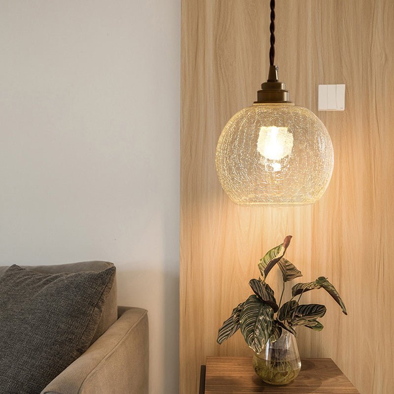 Suspension en verre cristallin