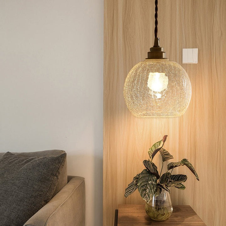 Suspension en verre cristallin