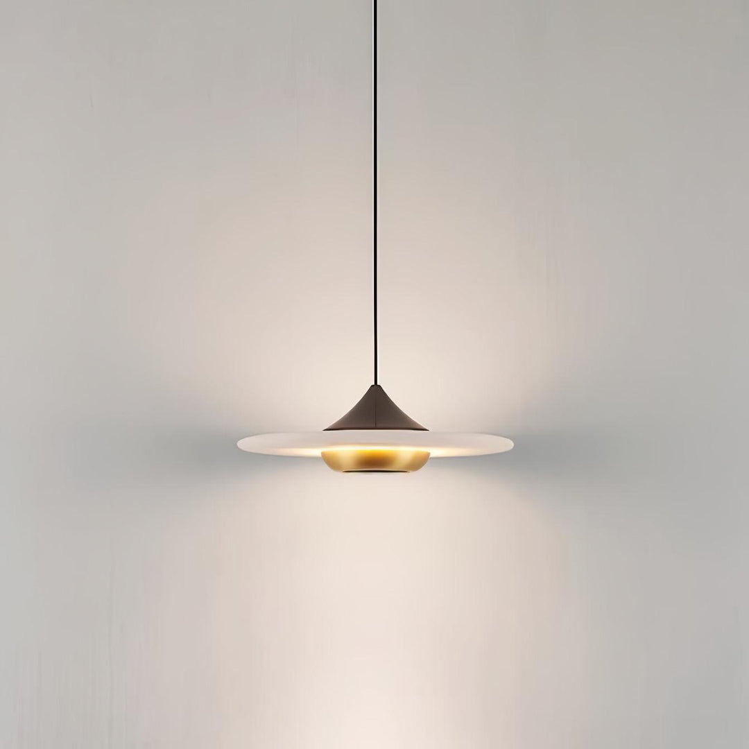 Lampe Suspendue Marbre Soucoupe Volante