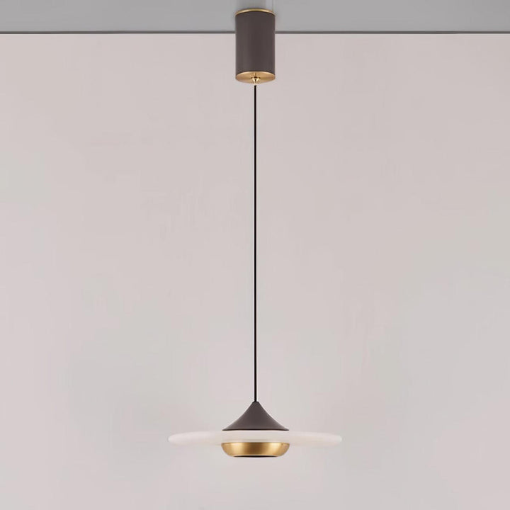 Lampe Suspendue Marbre Soucoupe Volante