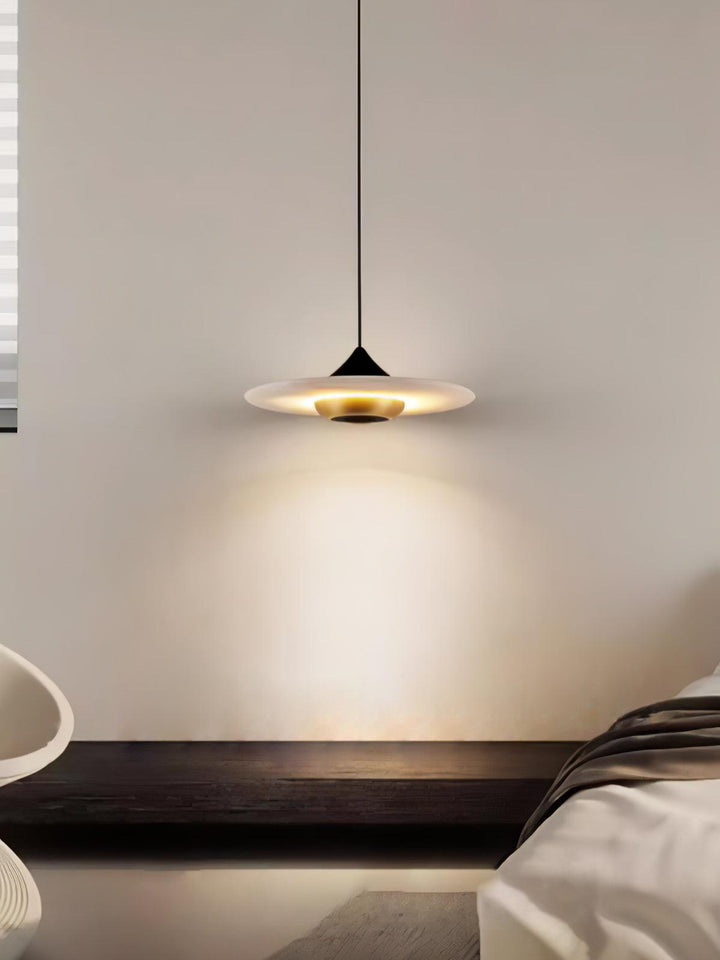 Lampe Suspendue Marbre Soucoupe Volante