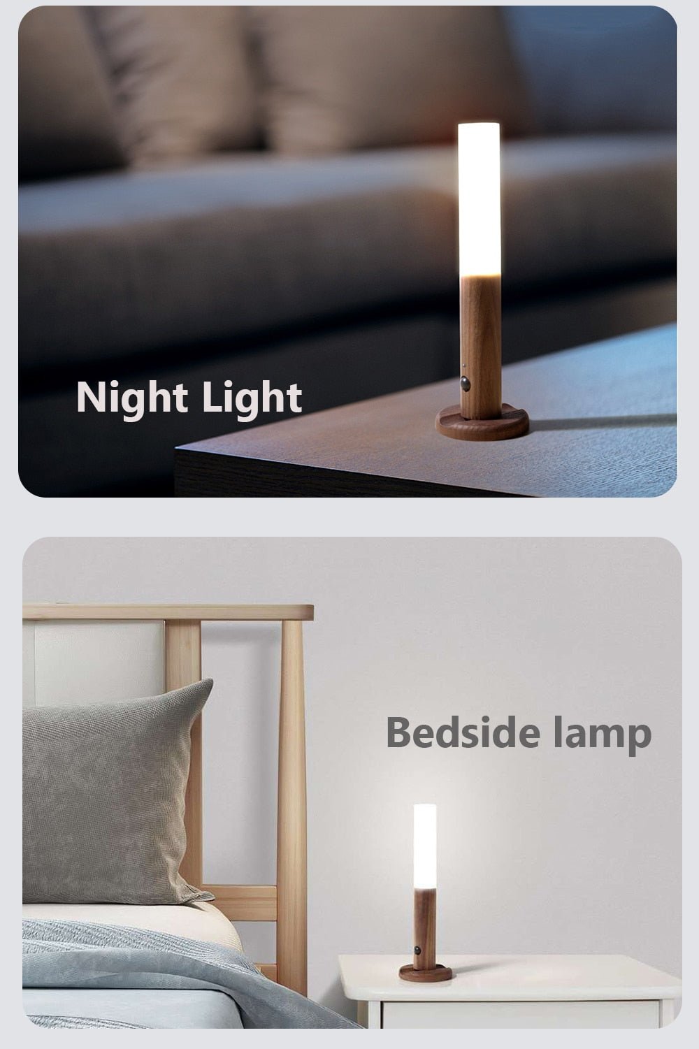 MagnetTourch™ LED Lampe de Nuit Rechargeable avec Capteur de Mouvement