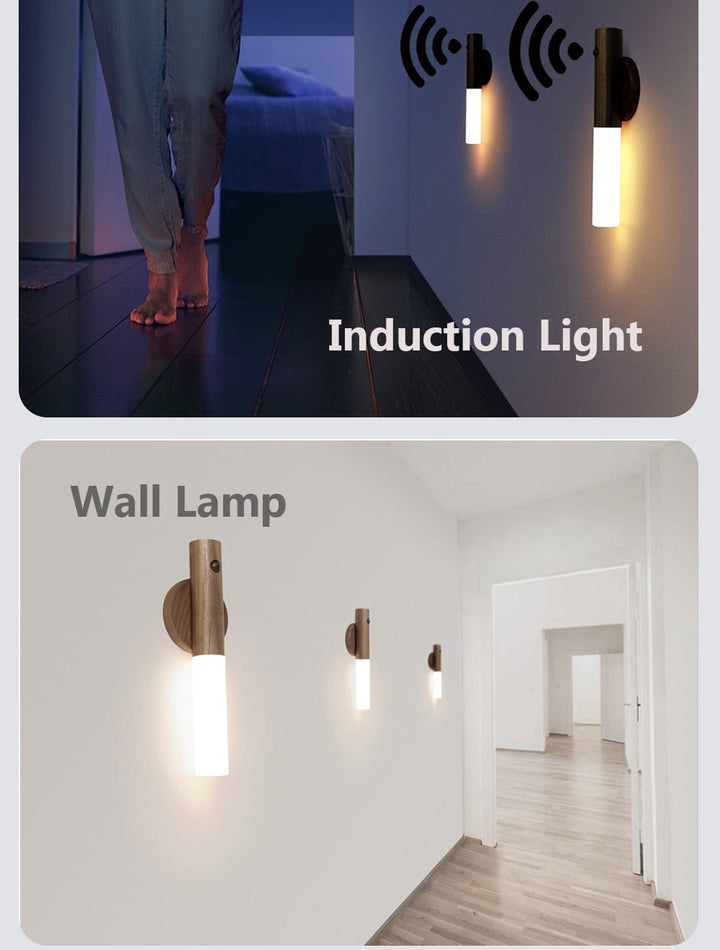 MagnetTourch™ LED Lampe de Nuit Rechargeable avec Capteur de Mouvement