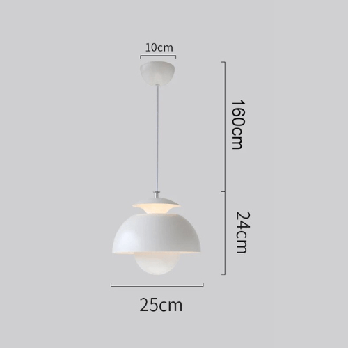 Lampe suspendue LED moderne scandinave
