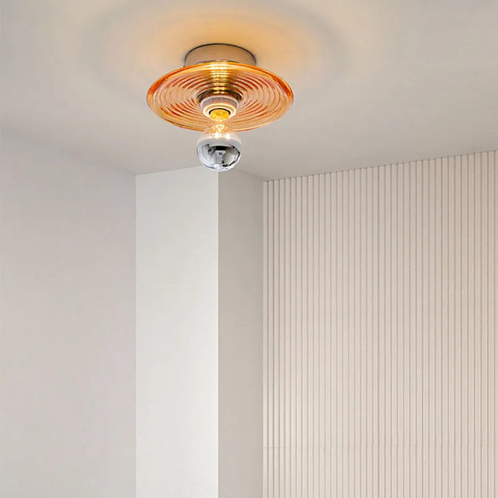 Applique Murale en Verre LED Vintage