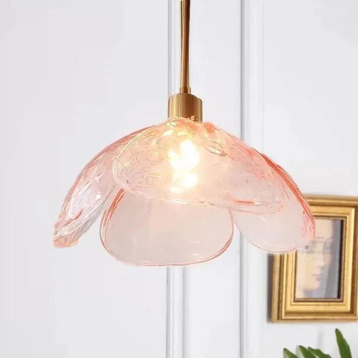 Lampe Suspendue Pétales de Fleurs Créatifs de Chevet