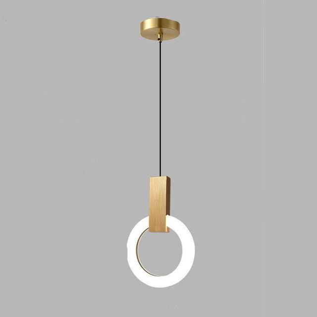 Lampe Suspendue LED Anneau Nordic