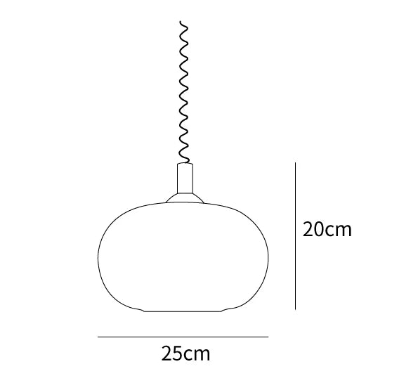 Lampe suspendue Macaron