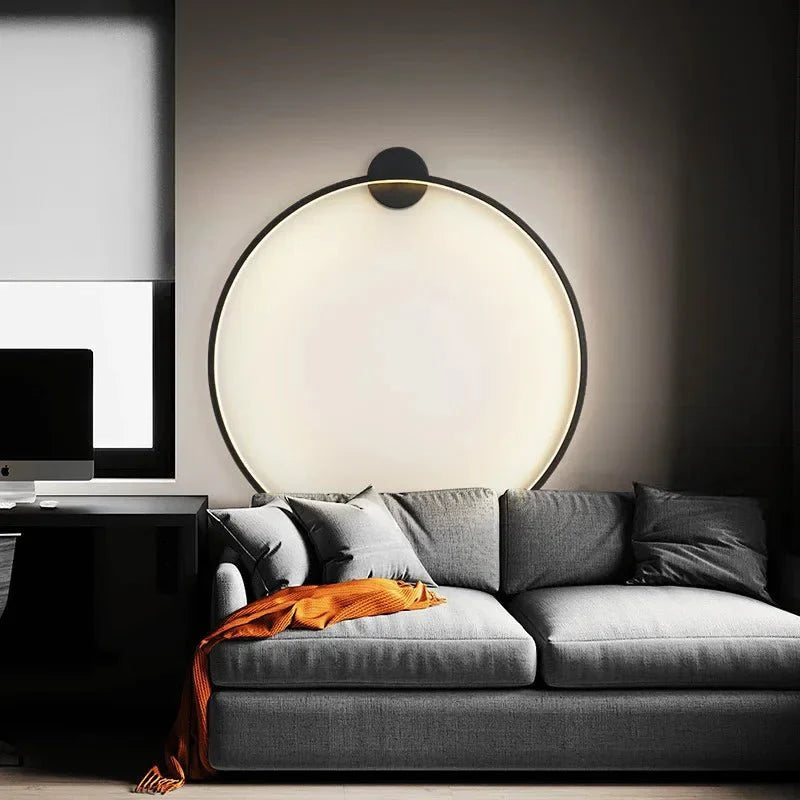 LumiRing - Applique murale ronde minimaliste
