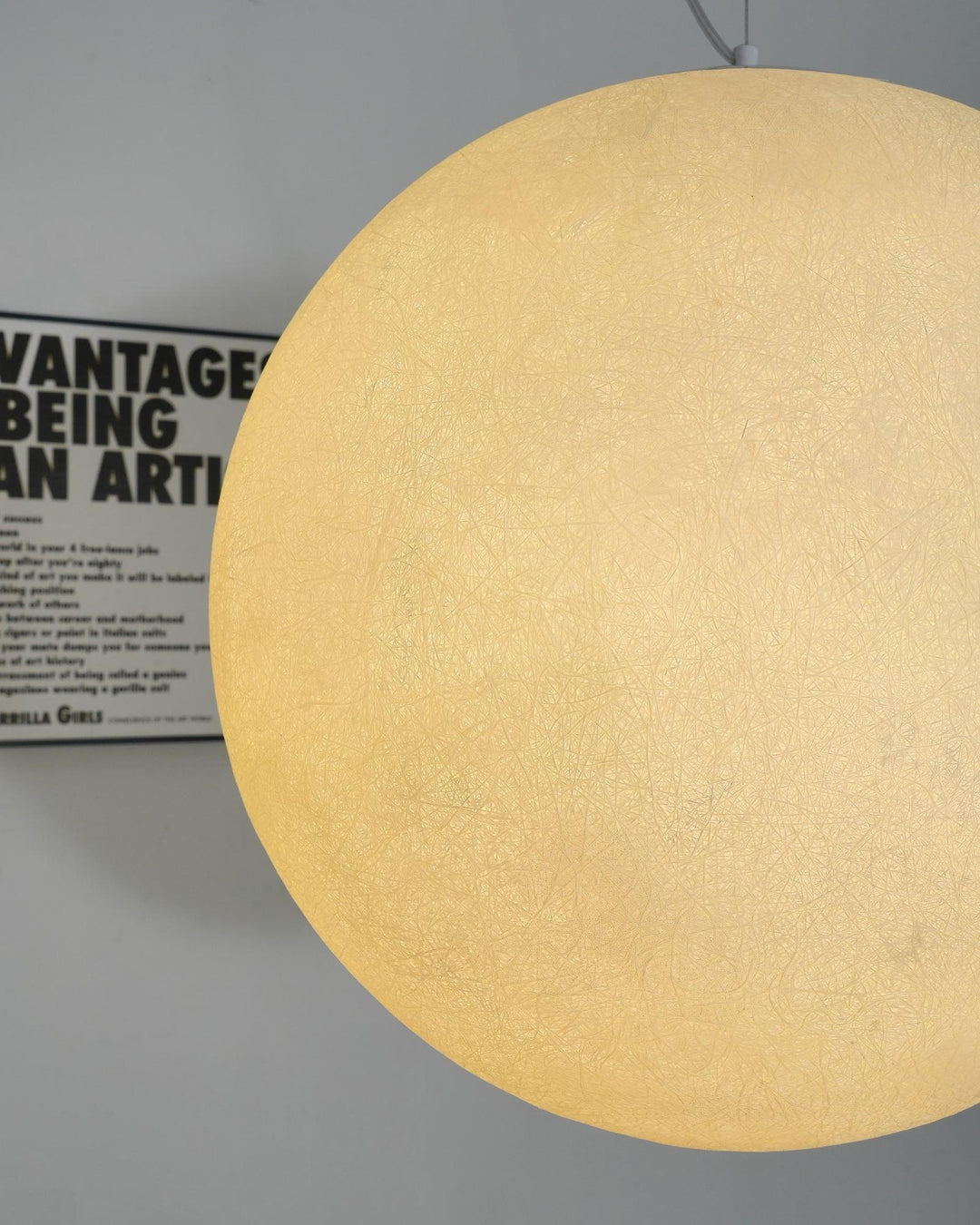 Lampe suspendue Lune