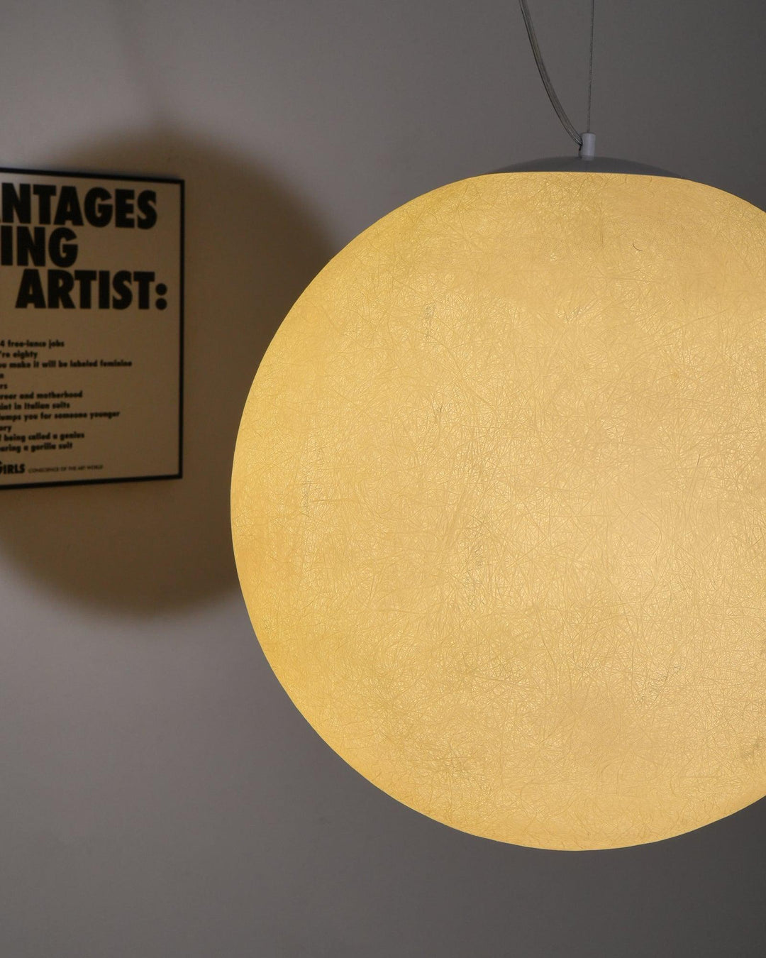 Lampe suspendue Lune