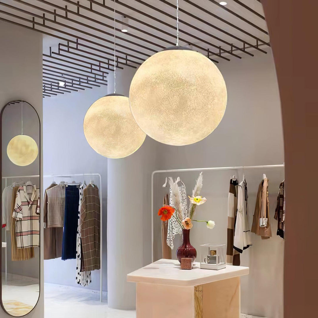 Lampe suspendue Lune