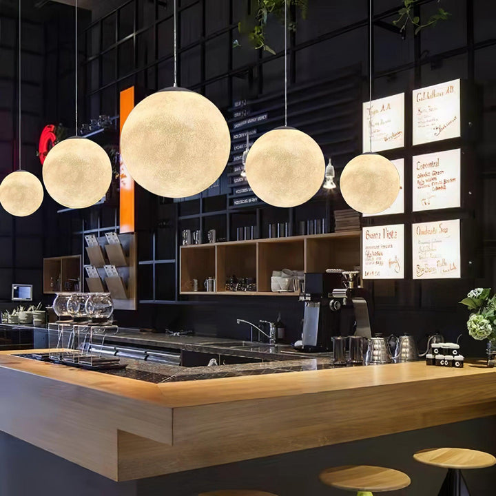 Lampe suspendue Lune