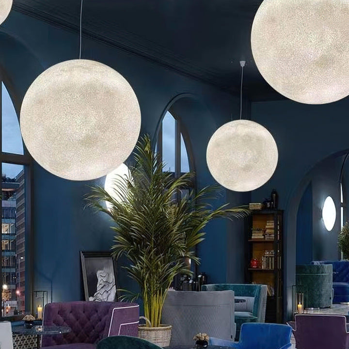 Lampe suspendue Lune