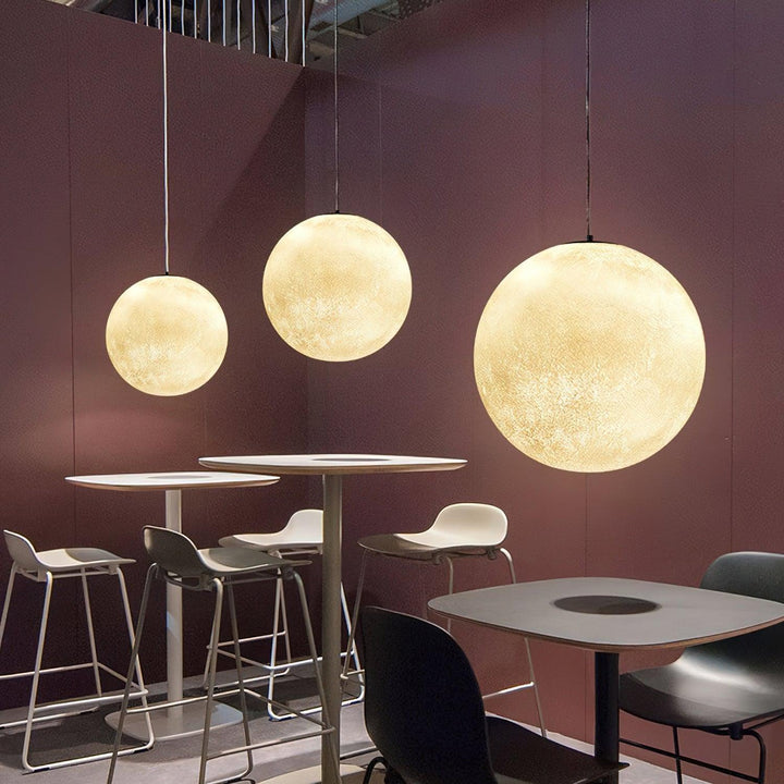 Lampe suspendue Lune