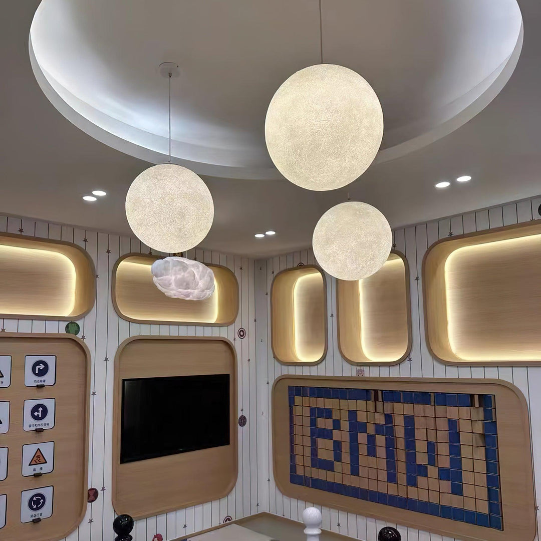 Lampe suspendue Lune